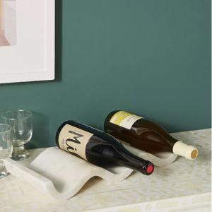 Robin Marble Wine Bottle Holder