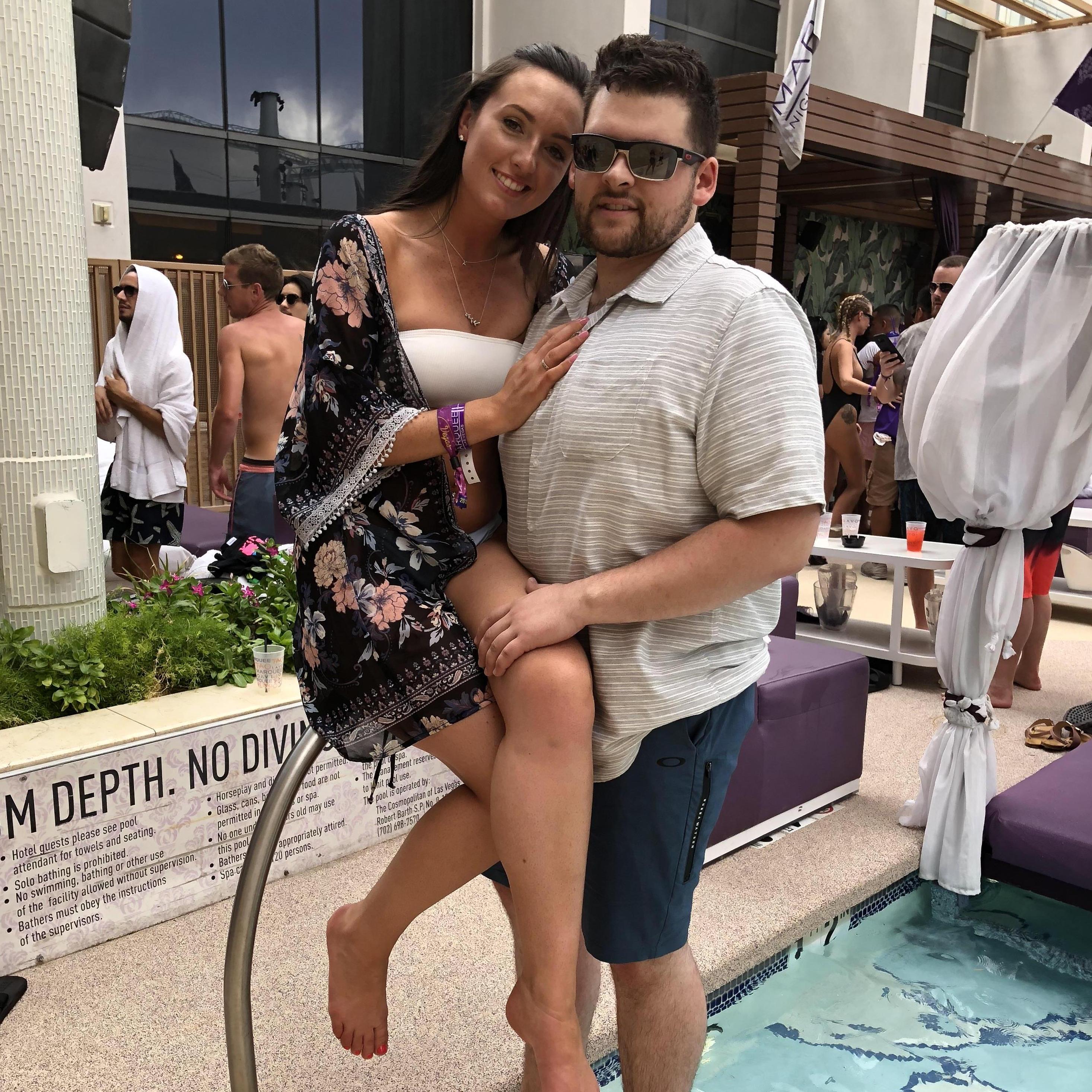 Our first trip to Vegas together!