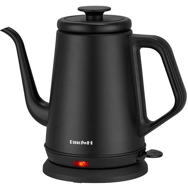 DmofwHi 1000W Gooseneck Electric Kettle (1.0L),100% Stainless Steel BPA  Free Tea Kettle with Auto Shut - Protection, Pour Over Coffee Kettle  -Copper 