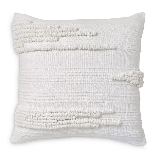 DKNY Pure Textured Stripe Decorative Pillow, 20" x 20"