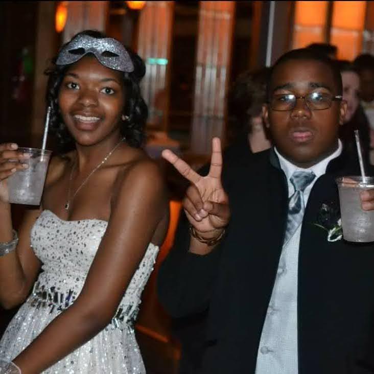 Our first prom night together :)