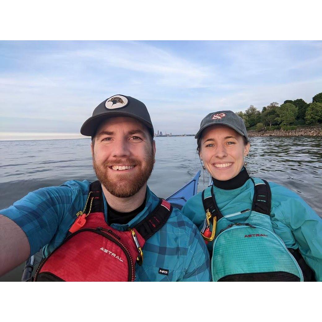 We got engaged on the water - no surprise there?