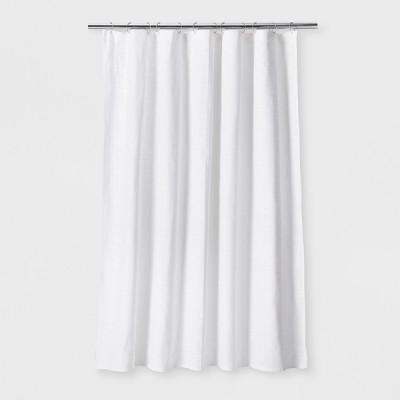 Woven Shower Curtain White - Threshold™