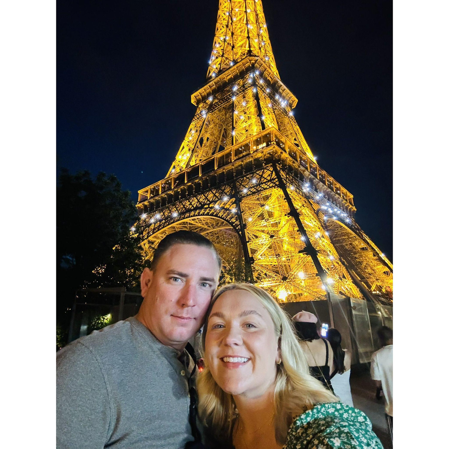 Paris, France - the night before we got engaged, June 2024
