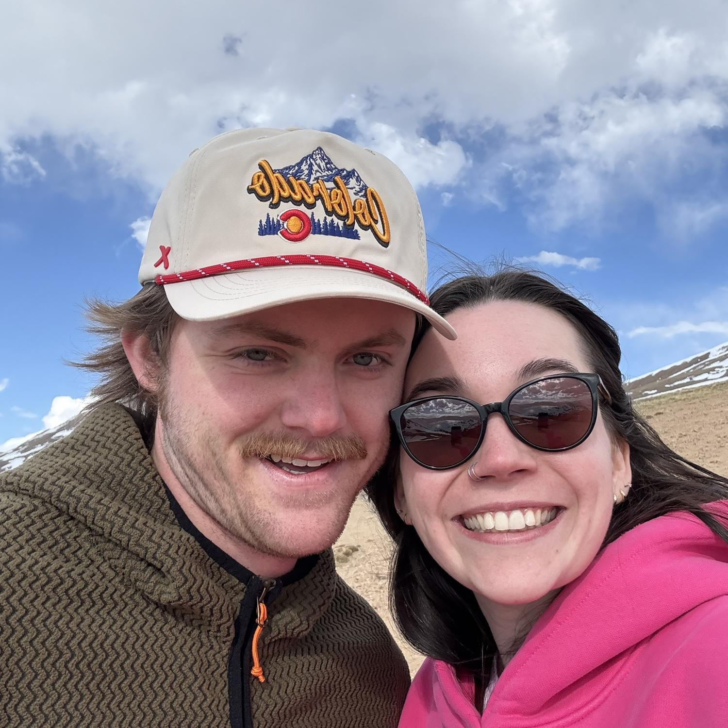 literally like 2 minutes before he proposed on Loveland pass :)