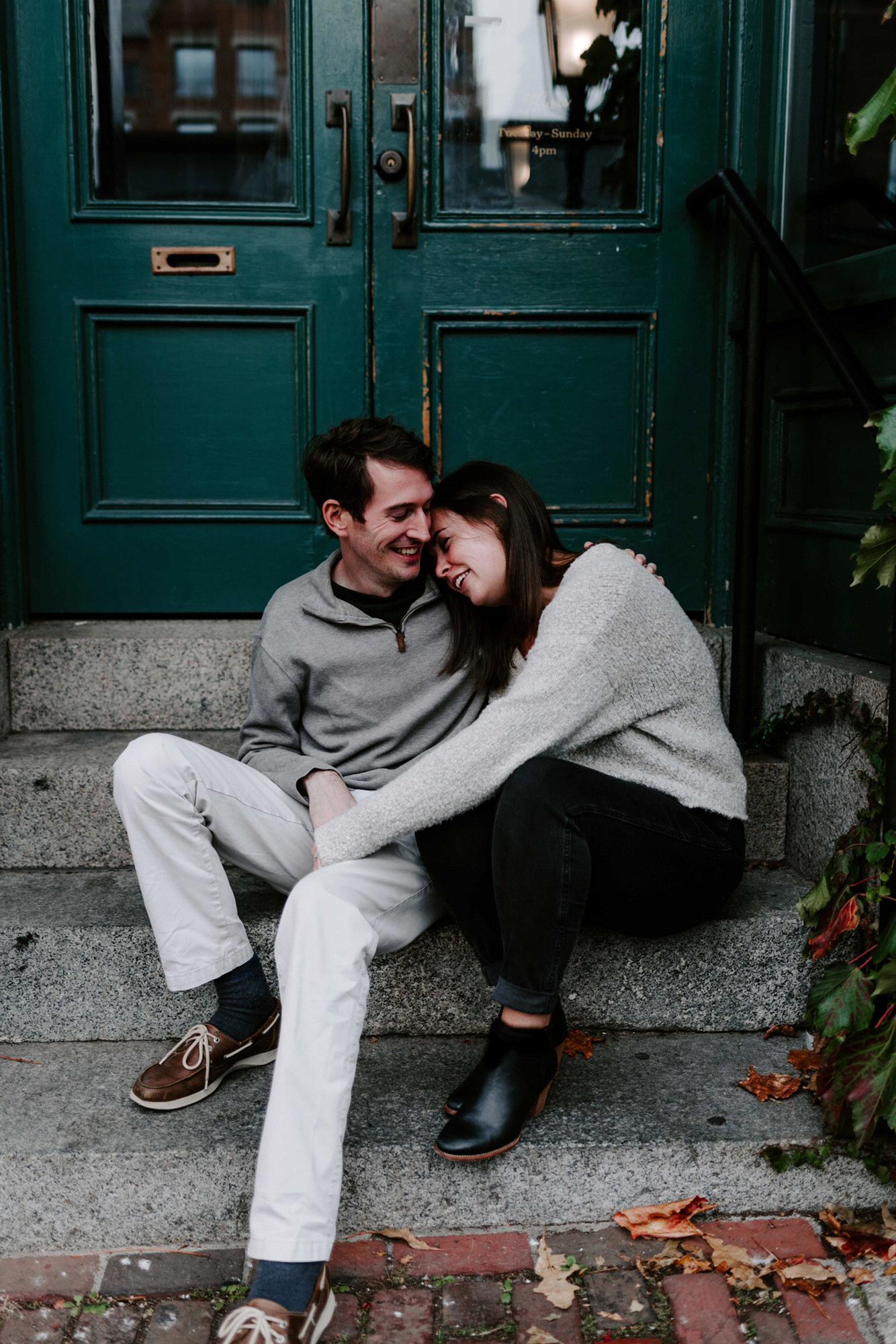 Engagement photos
Portland, ME 
October, 2020