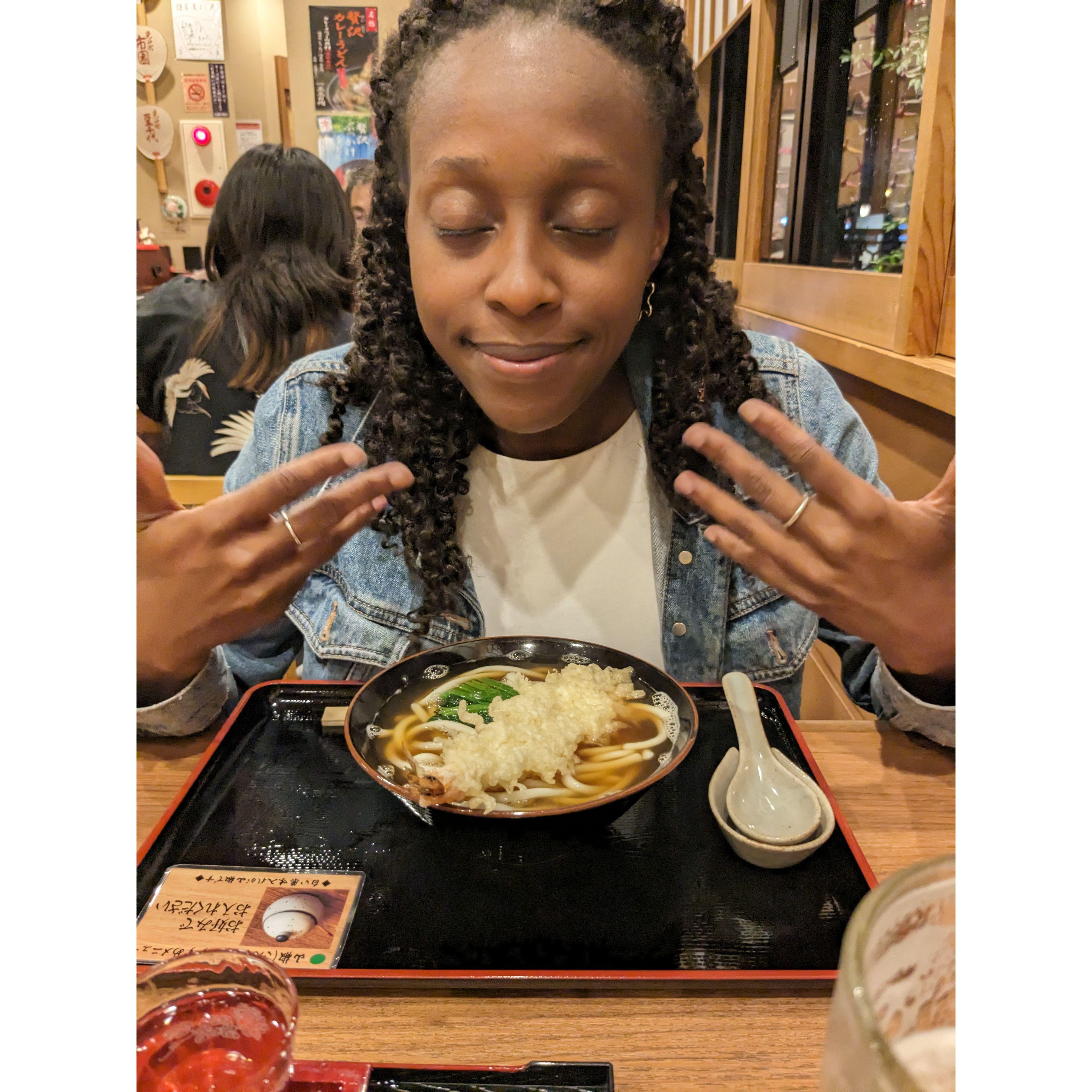 Thank god she likes to eat!