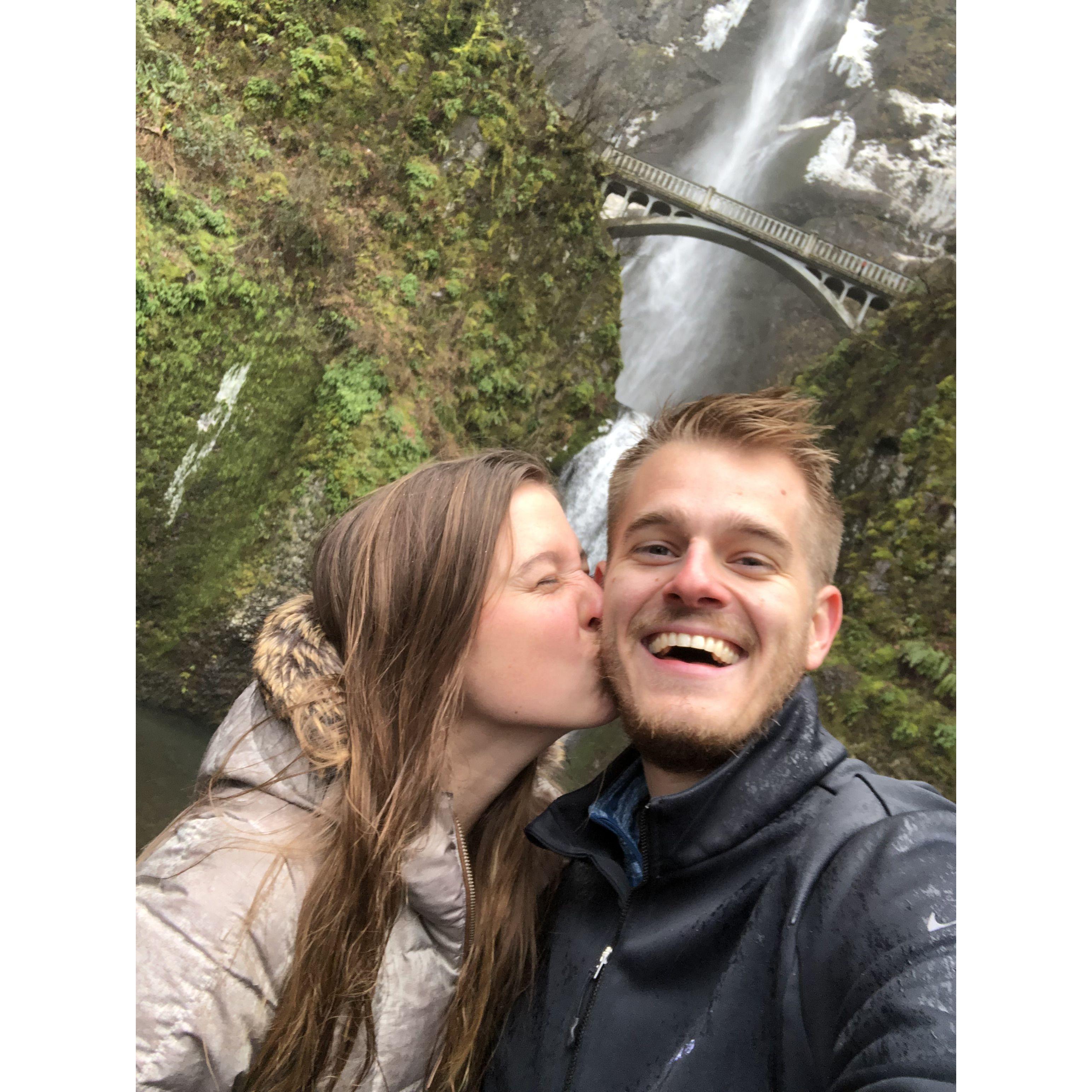 Multnomah Falls. Oregon. 2019.