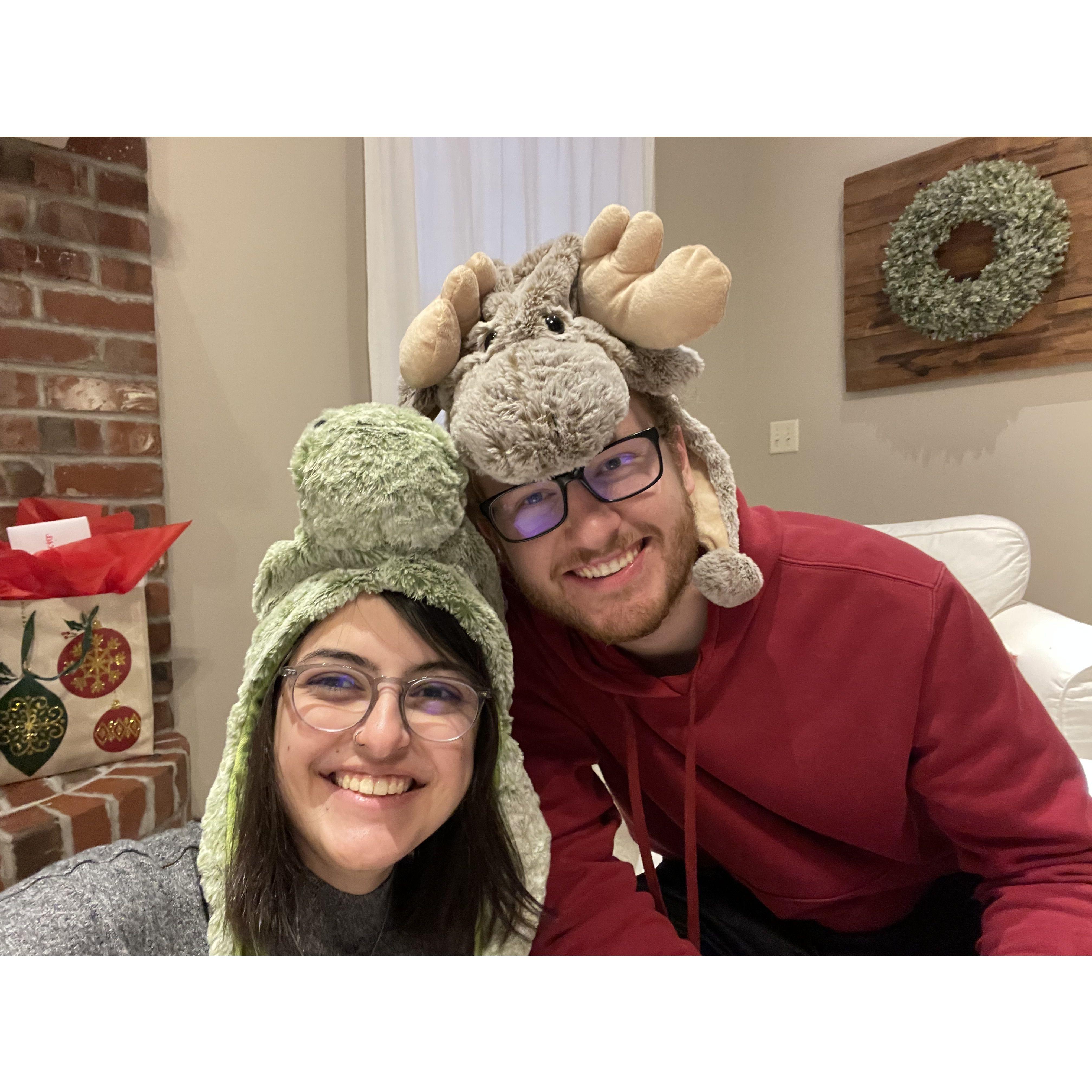 Fun hats around Christmas-time