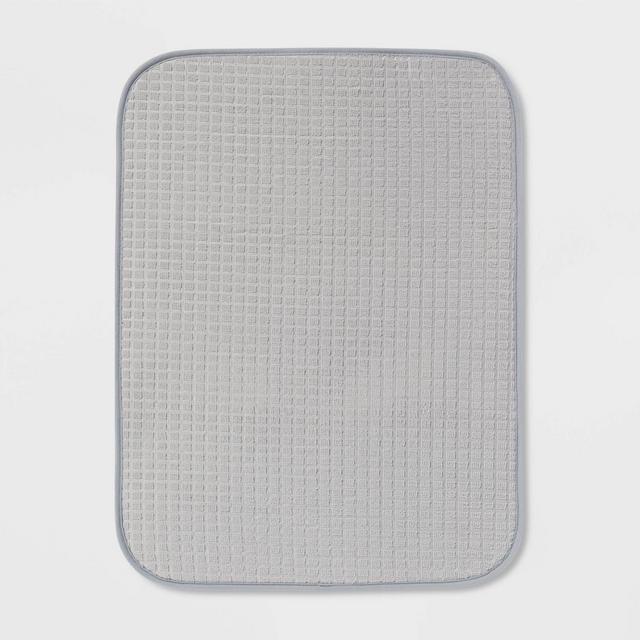 18"x 24" Drying Mat Light Gray - Brightroom™