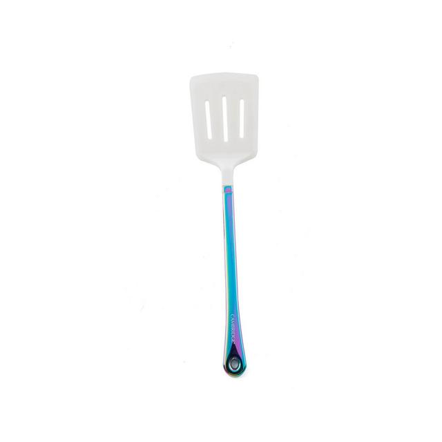 Cambridge Aluminum & Silicone Rainbow Slotted Turner