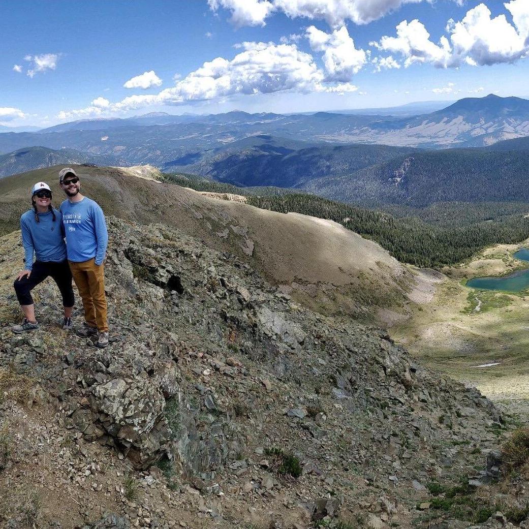 Wheeler Peak, the tallest mountain in New Mexico.