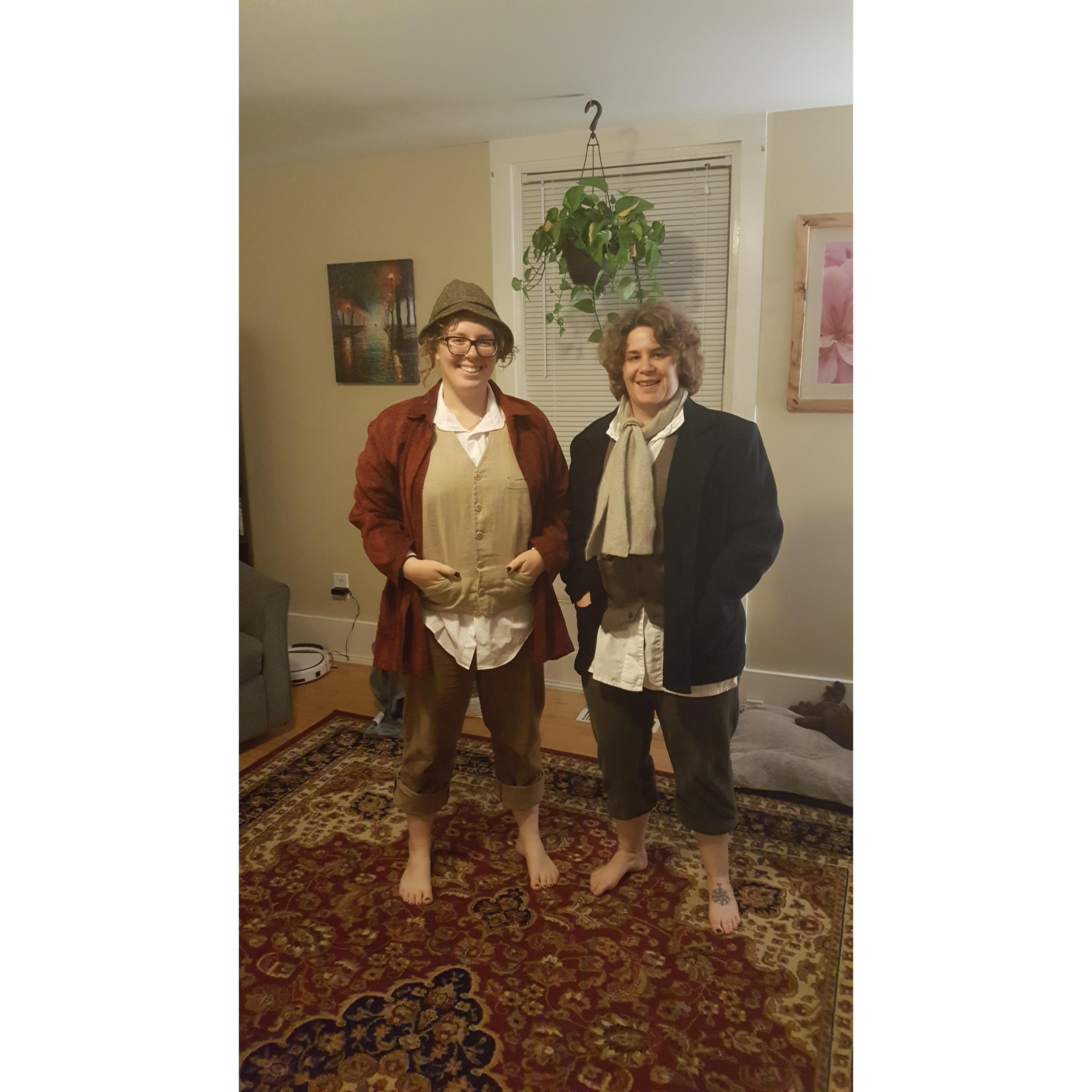 Halloween 2017. Mary & Pippin!
