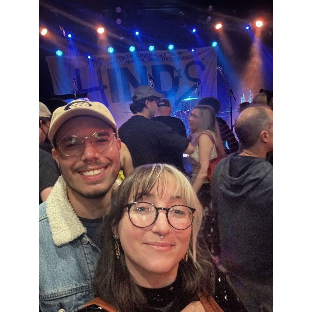 Gabe's first time in Washington DC, watching one of his favorite bands, Hinds, perform live! A fantastic time | October 2024
