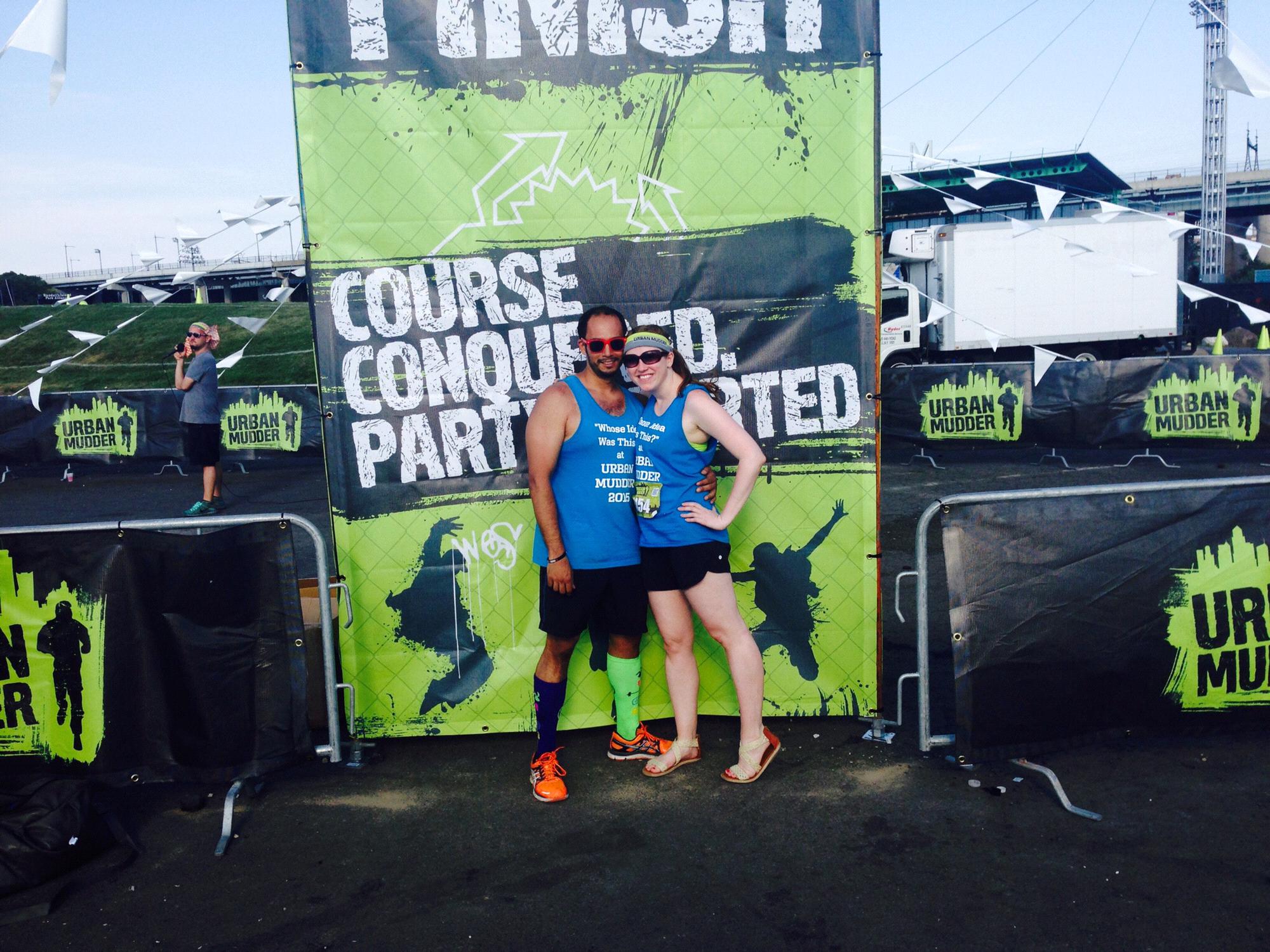 Urban Mudder obstacle course 7/25/2015