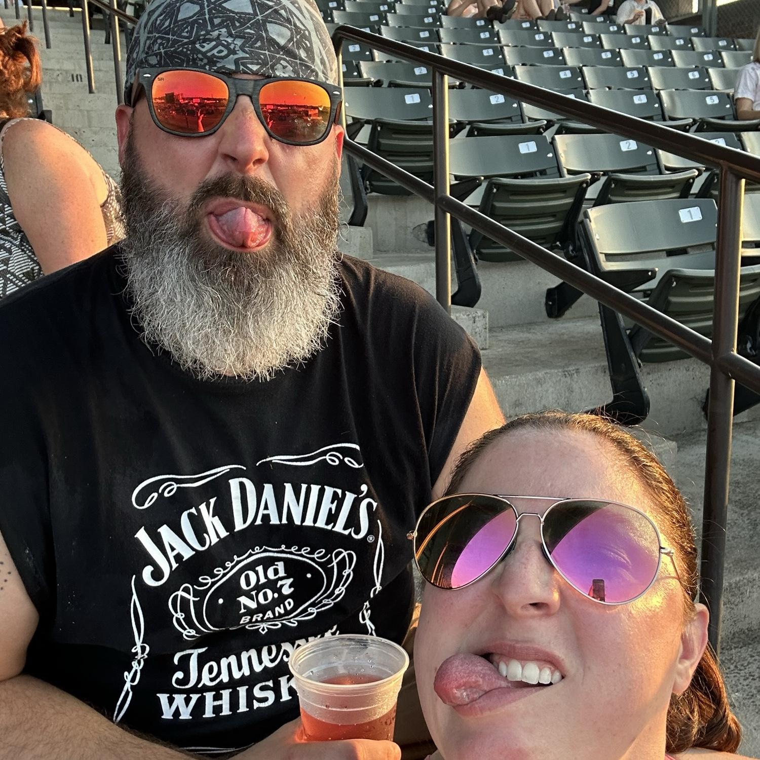 The hottest night ever, but had a blast at the State Fair for The Chicks!