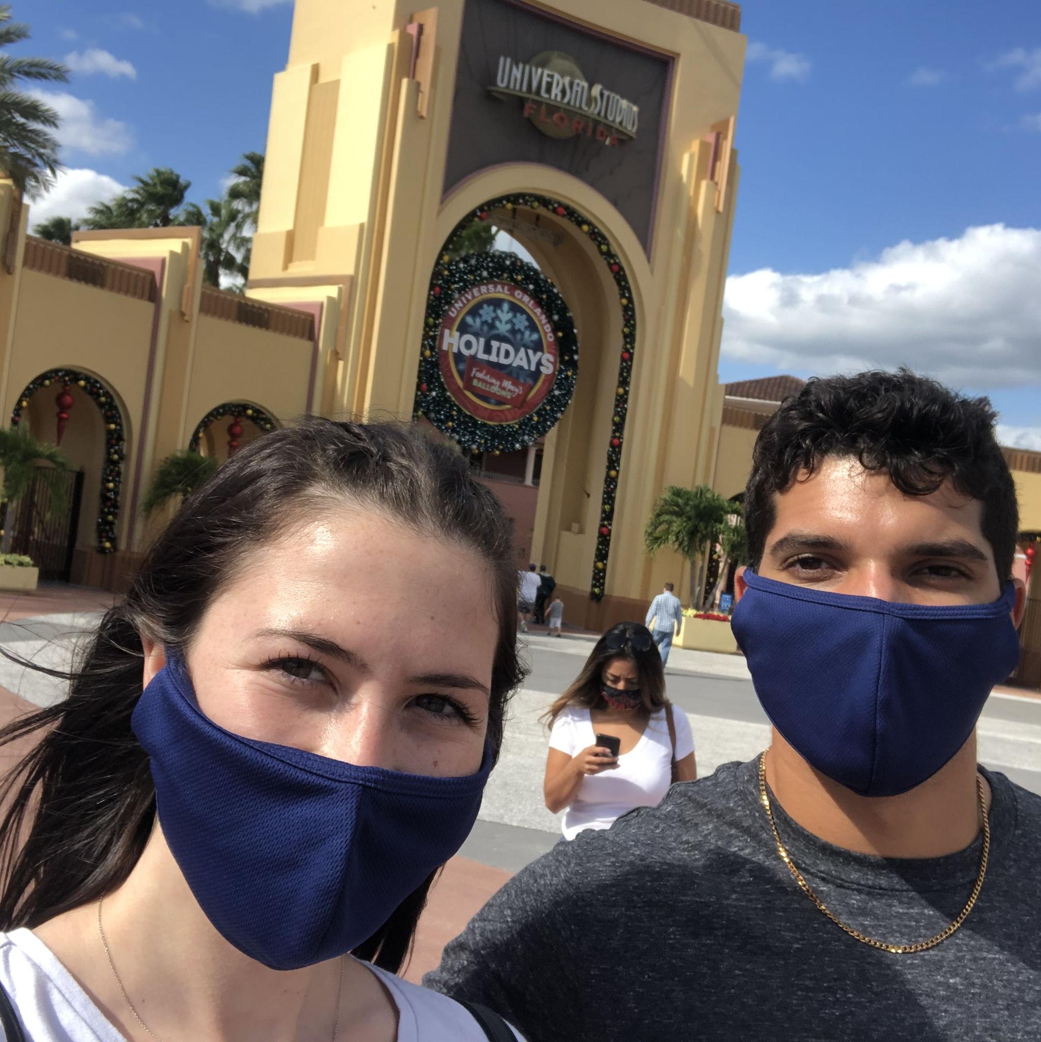 When we went to Universal every weekend during COVID/ senior year of college