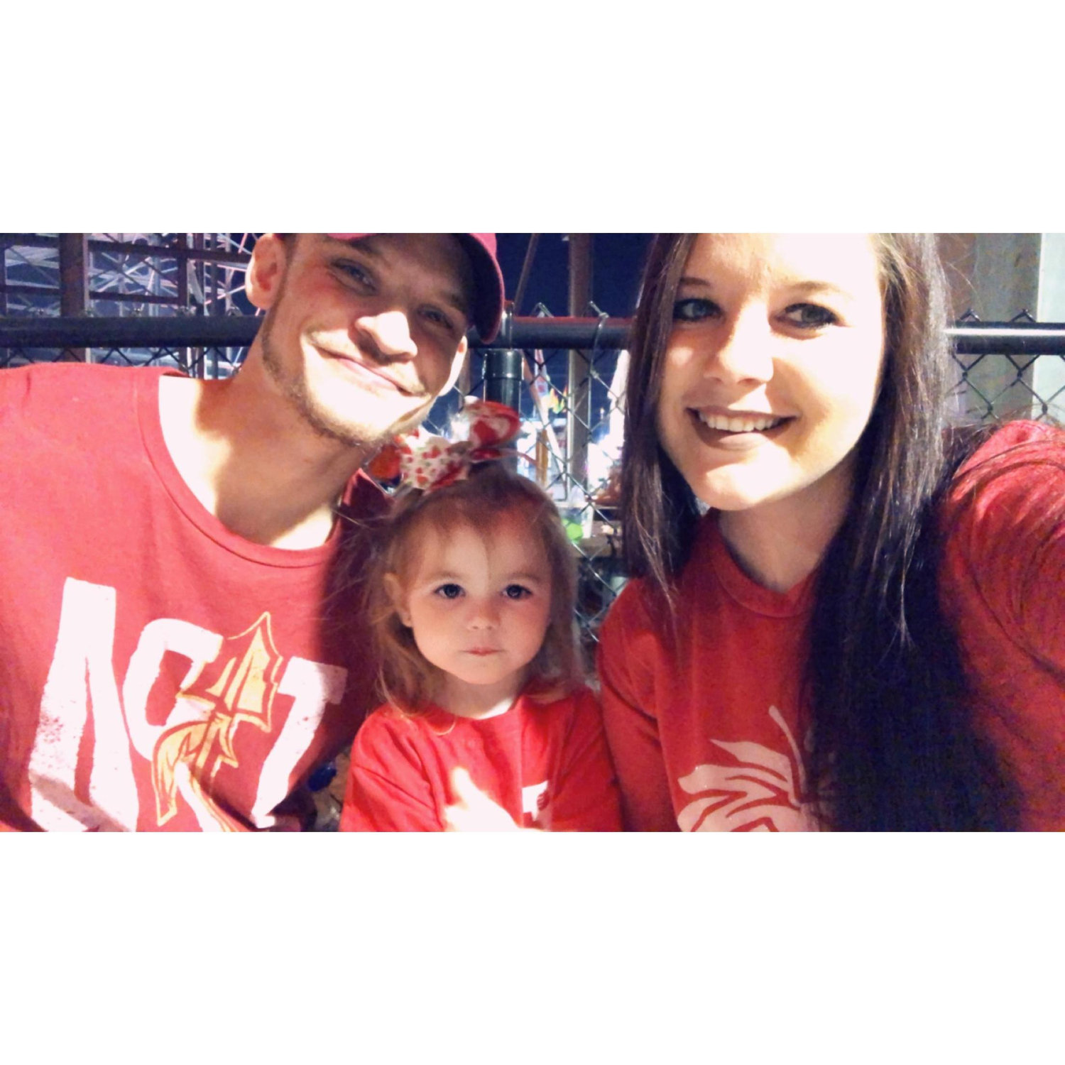 Our first Strawberry Festival together :)