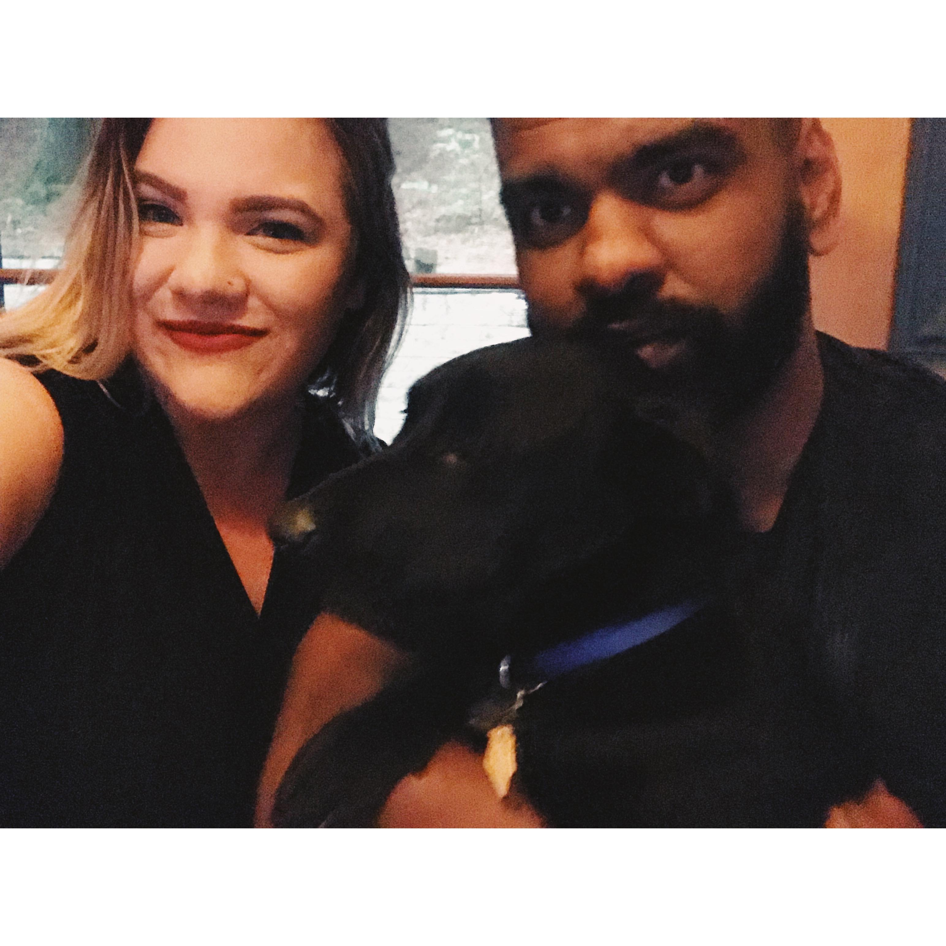 First family photo with Louie!