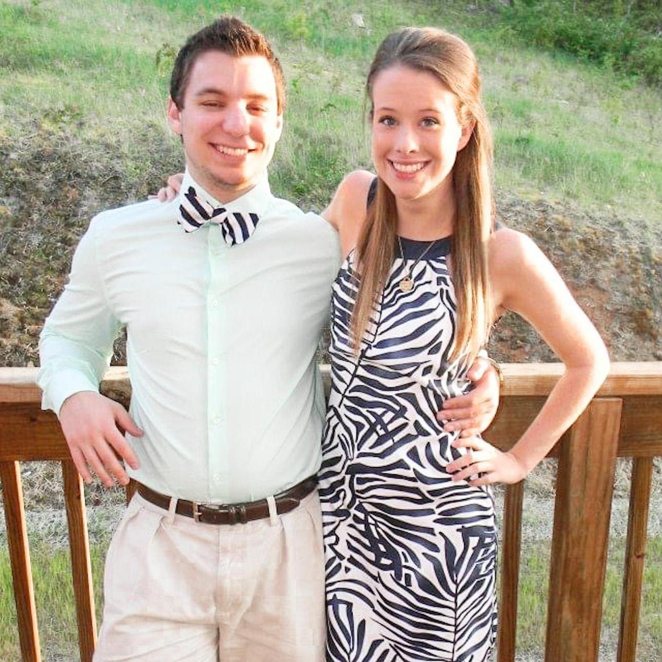Baby Lev and Baby Brenna get ready for Formal 2012 at Brenna's college apartment in Copper Beach
