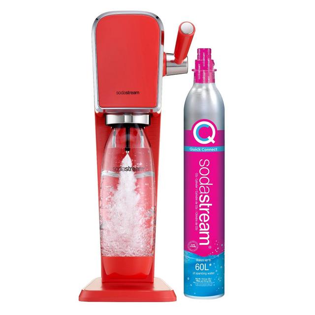 SodaStream Art Sparkling Water Maker - Mandarin Red