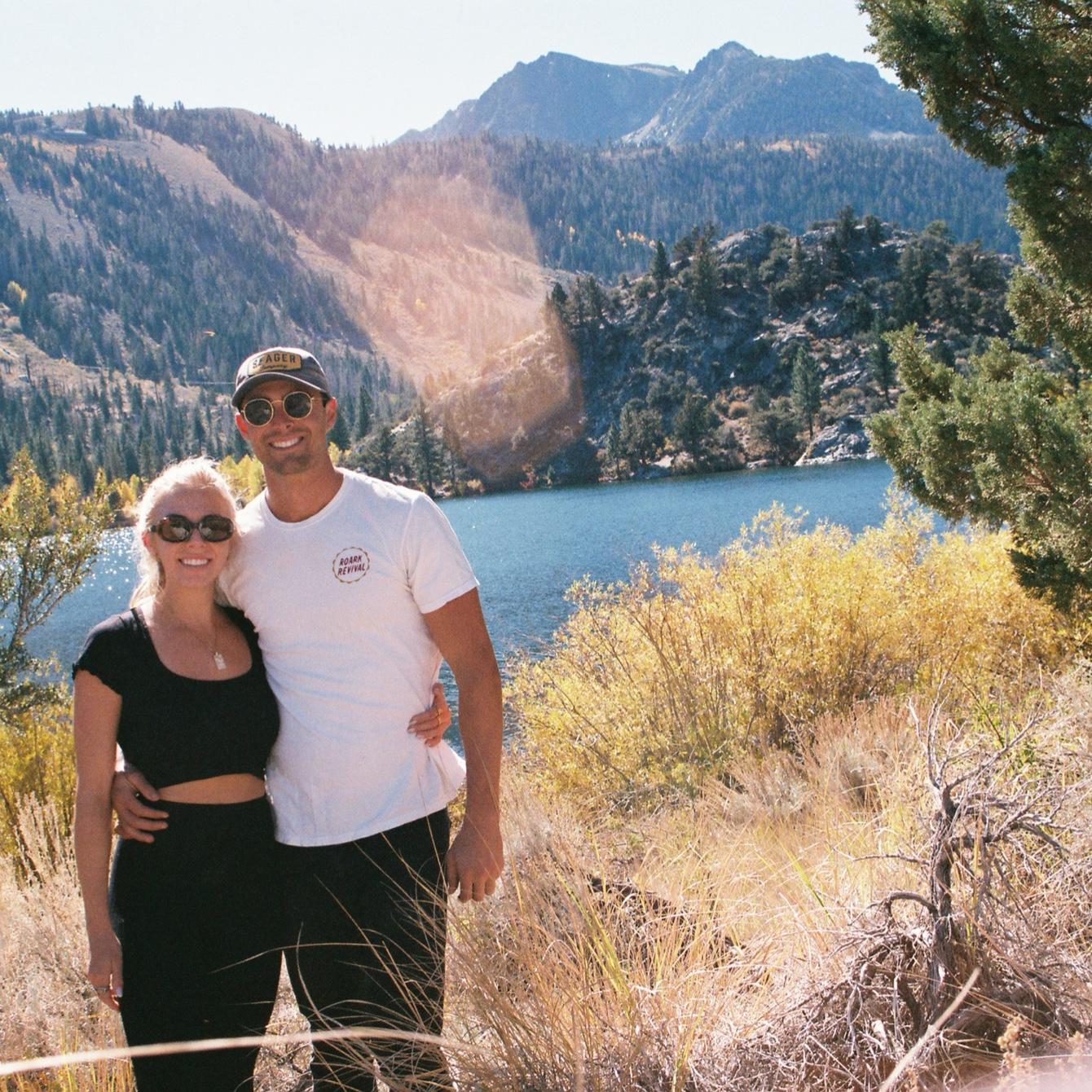 Walking around Gull Lake