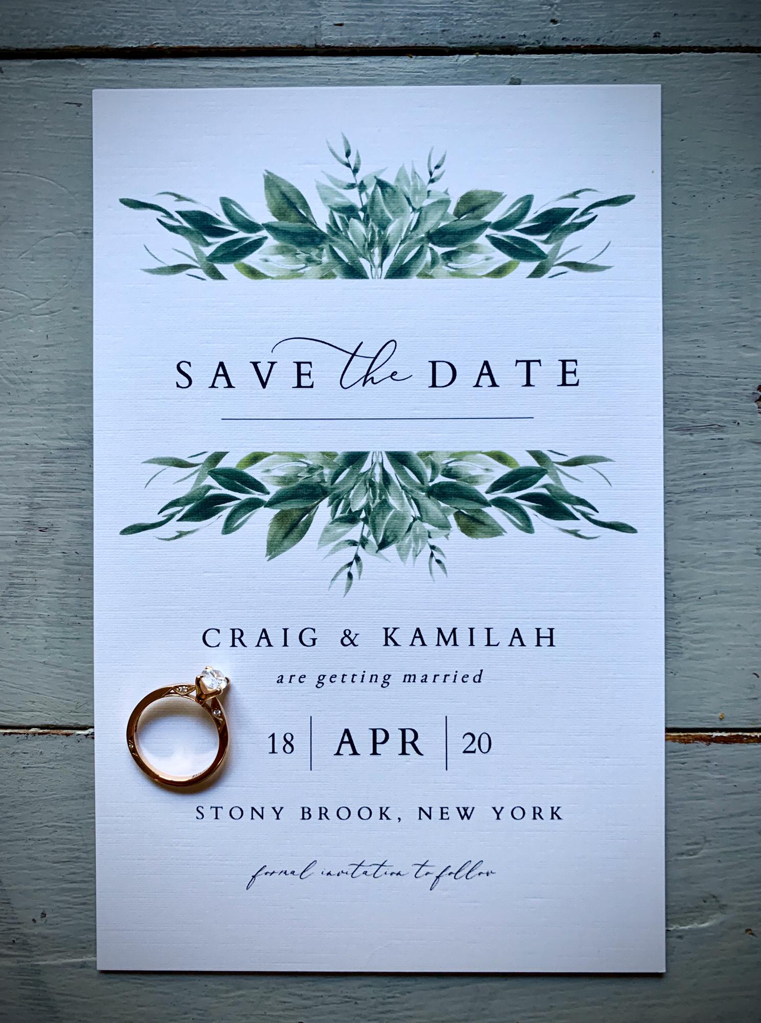 Our Save the Date