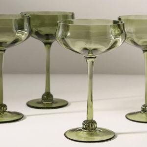 Cybelle Coupe Glasses, Set of 4