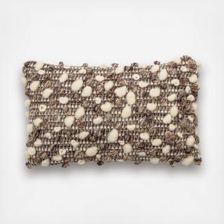 Handwoven Boucle Lumbar Pillow