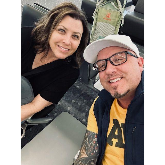 Heading to one of our many trips to Vegas!