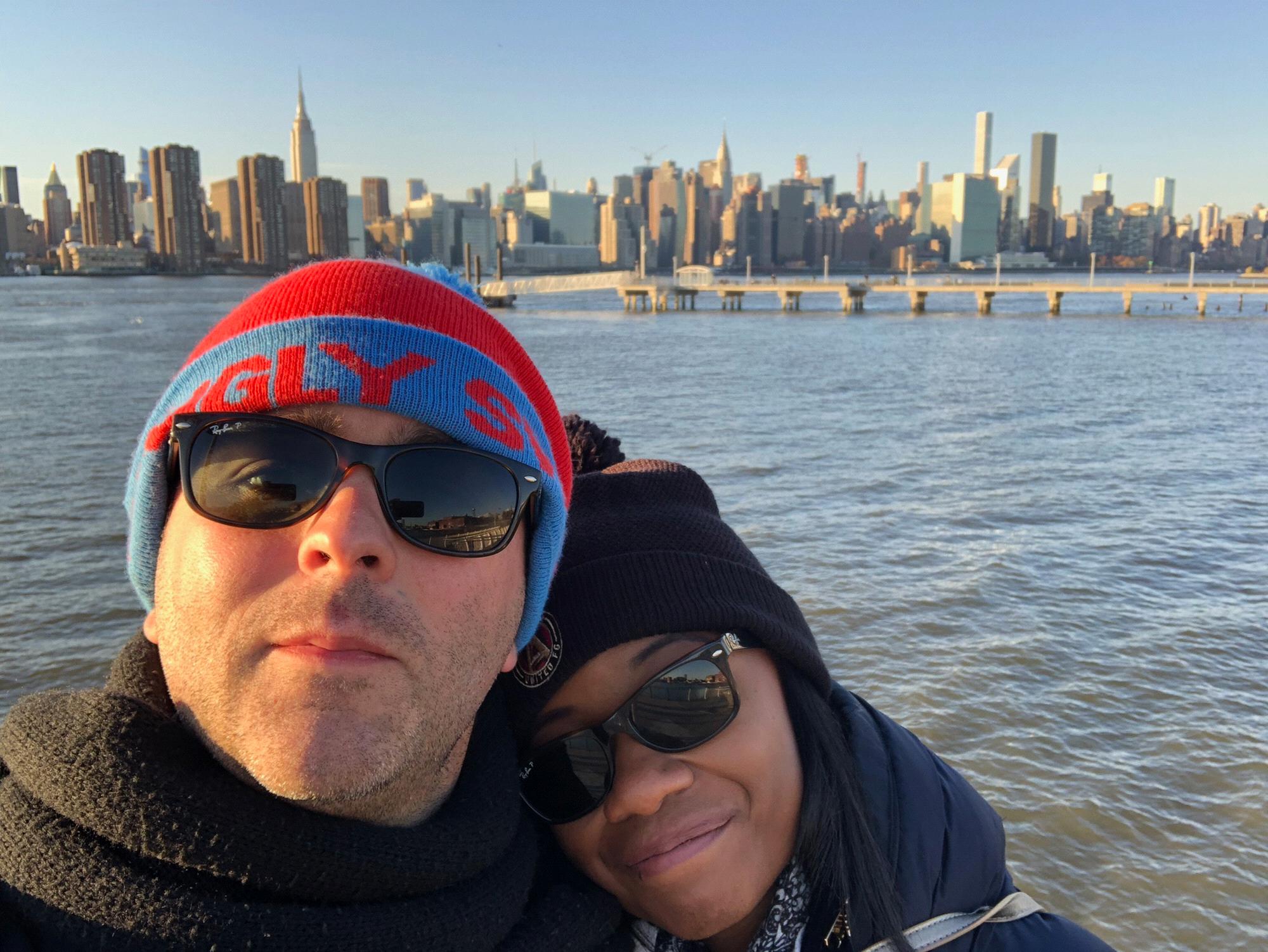 Checking out NYC sights!