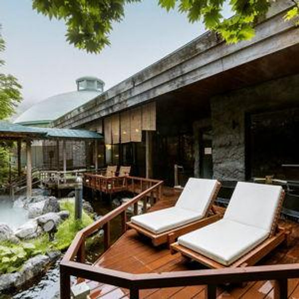 Stay at traditional Ryokan inn and Onsen spa