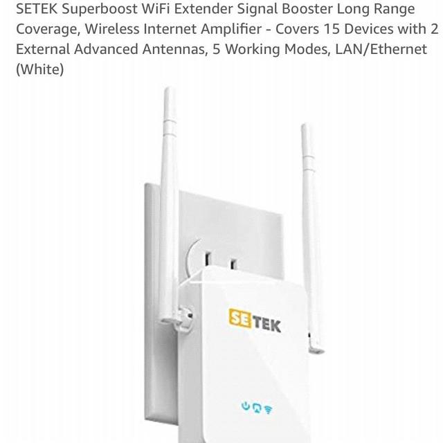 Setek Superboost WIFI extender signal booster