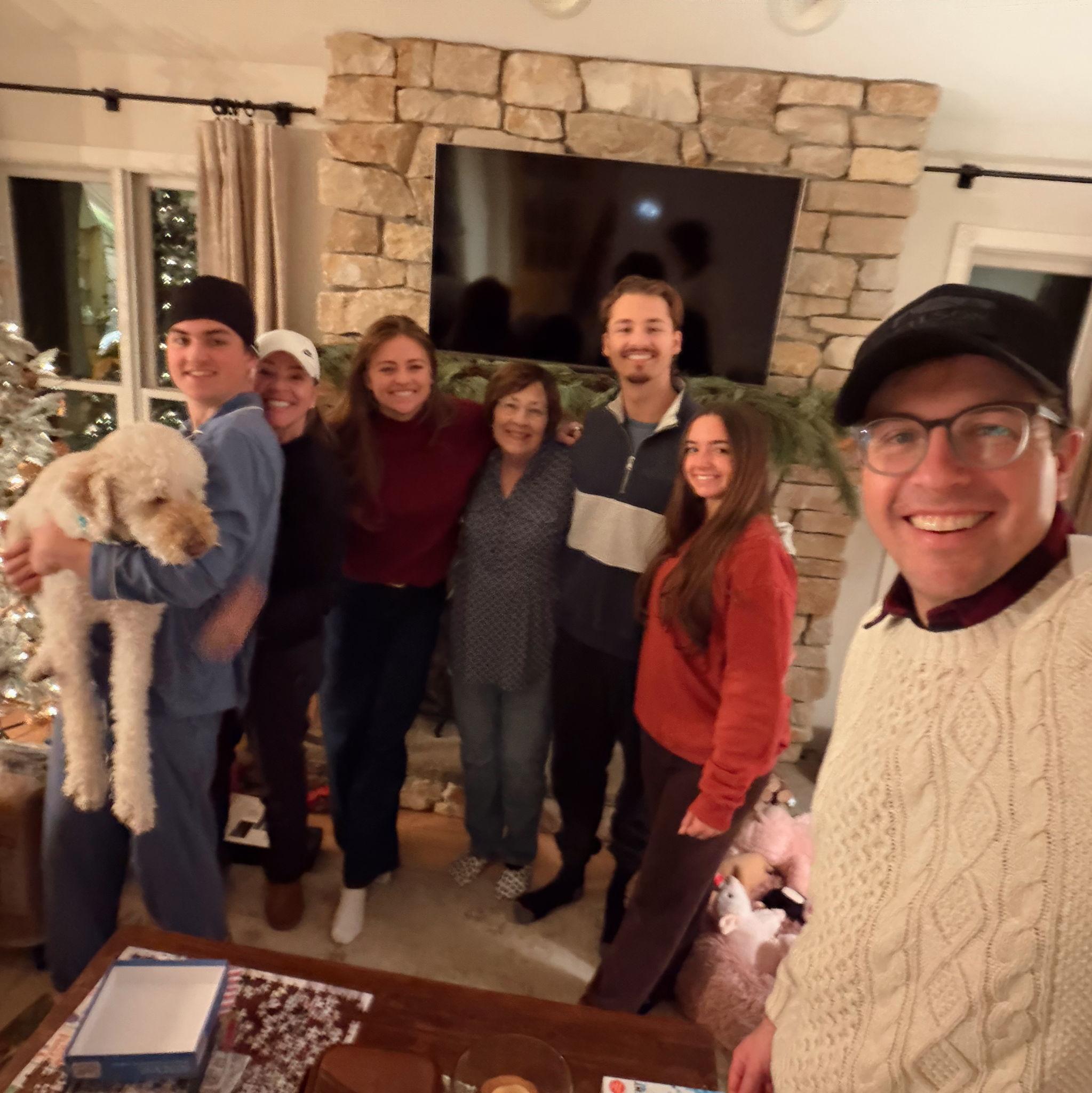 Christmas at the Whitford House - with Butters, Ashton, Mom, Grandma, Michael, and Sav! - Dec '25