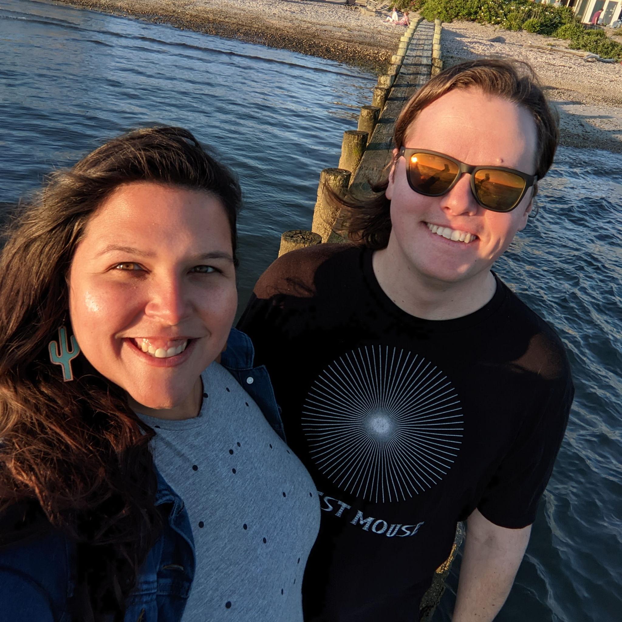 Showing Matt around Joelle's hometown