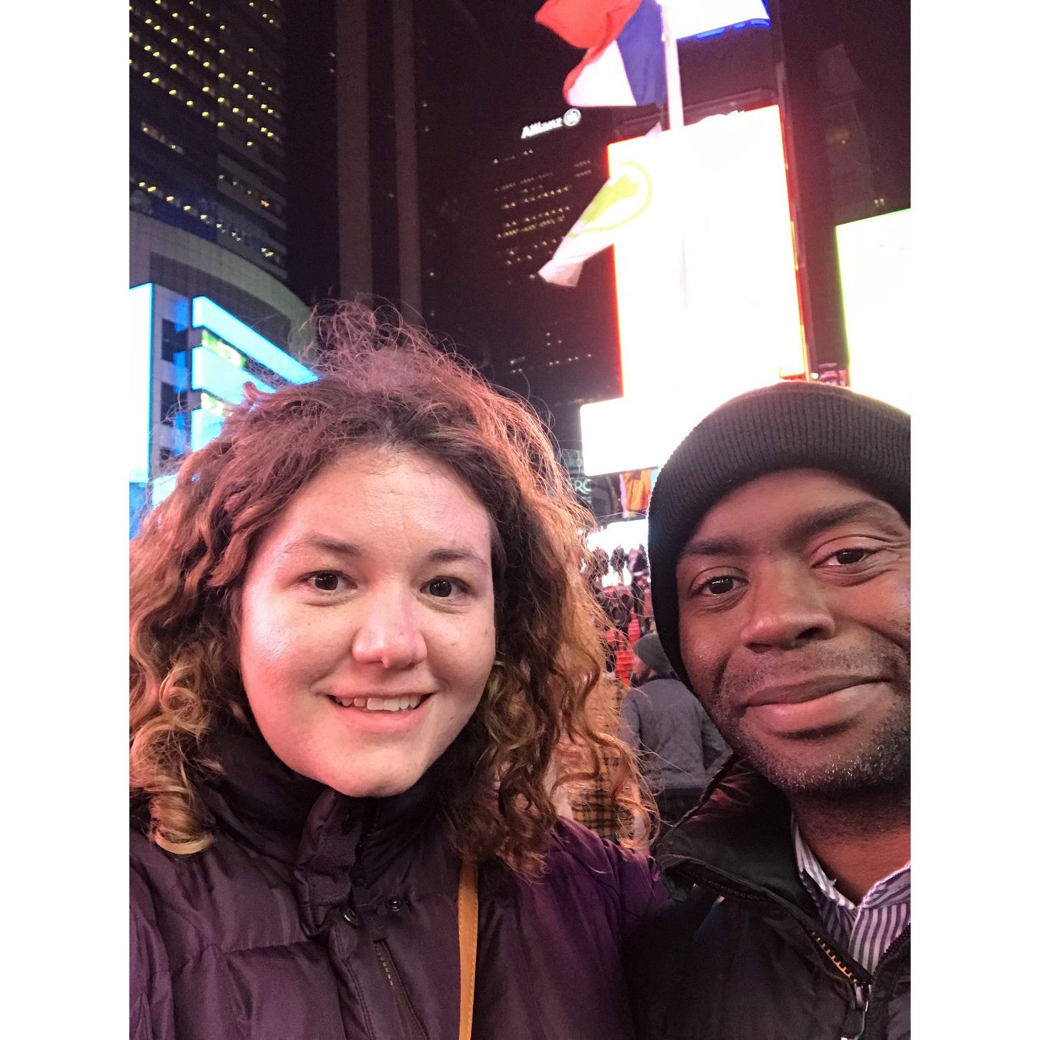 Times Square January 2019 (not New Year's - we went to see a play)