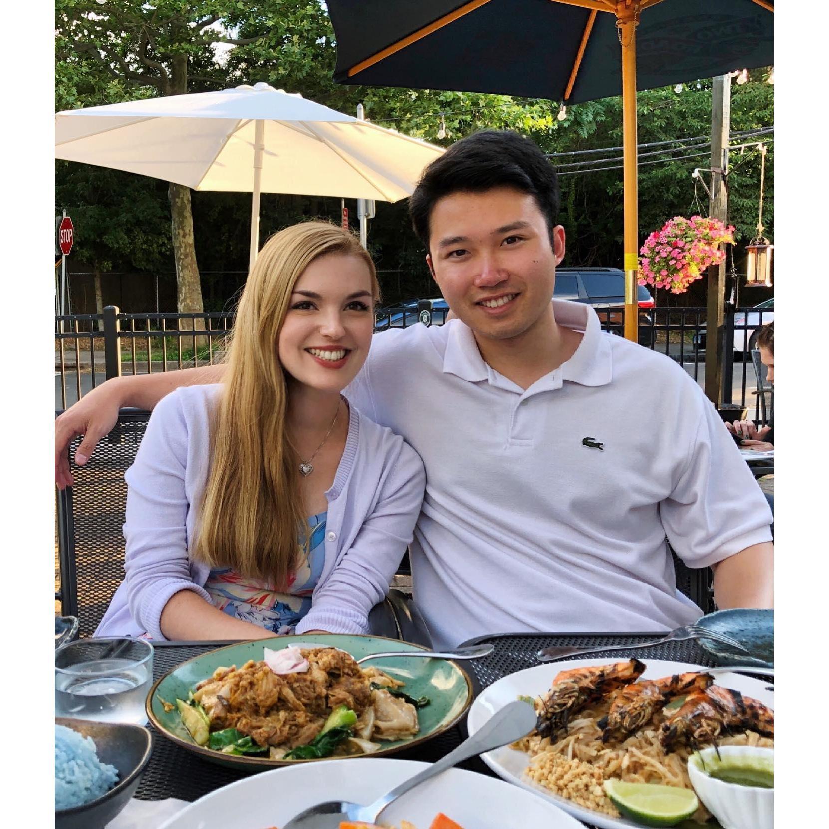 Dinner with the Chen family to celebrate Danny's 23rd birthday!
