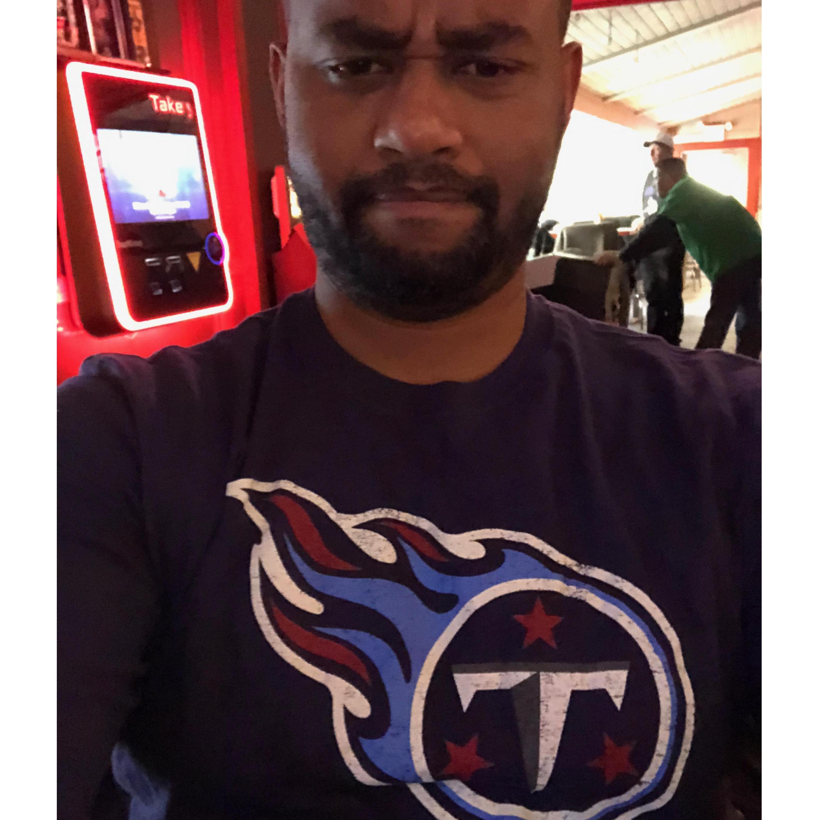 Fiteh truly loves the Titans, you can just see it on his face.