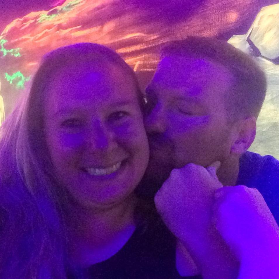 Black light mini golf