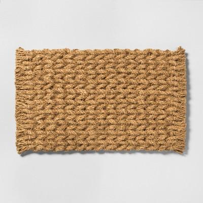 18" x 30" Door Mat Braided Coir - Hearth & Hand™ with Magnolia