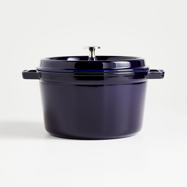Staub ® 5-Qt. Dark Blue Tall Round Cocotte