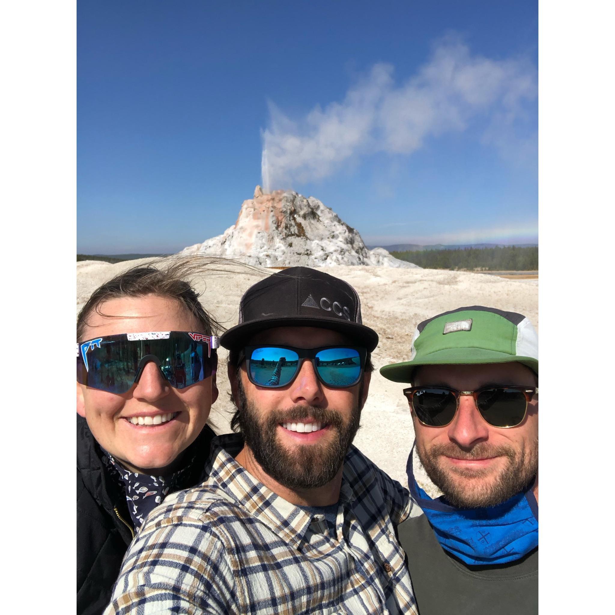 Three Gays and a Geyser!
