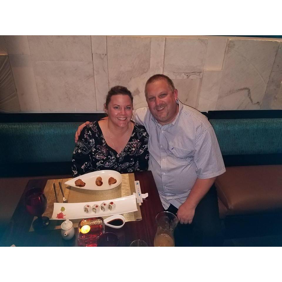 We had a great time in Cancun together!  It was our second trip out of the country with each other!