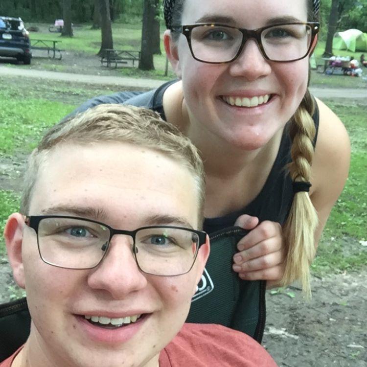 Our first camping trip in summer 2018! It was this week that Abby knew she was falling in love with Brian, she just chickened out of saying it until later.