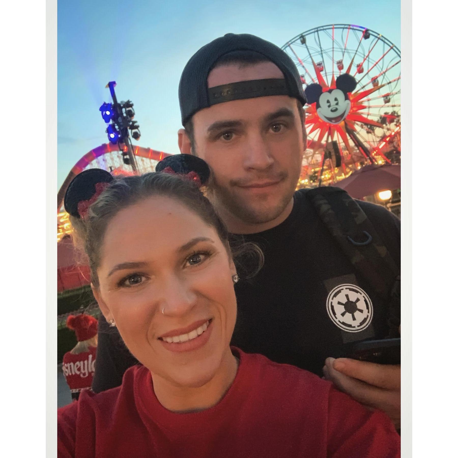 The first of many Disney trips