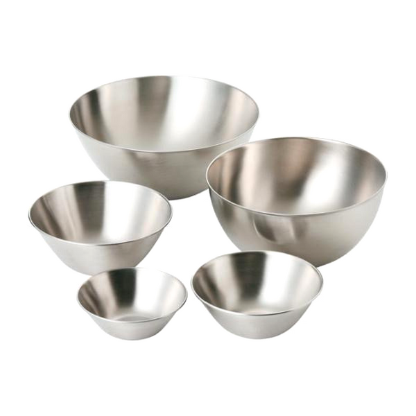 Sori Yanagi Stainless Steel Set of 5 Mixing Bowls