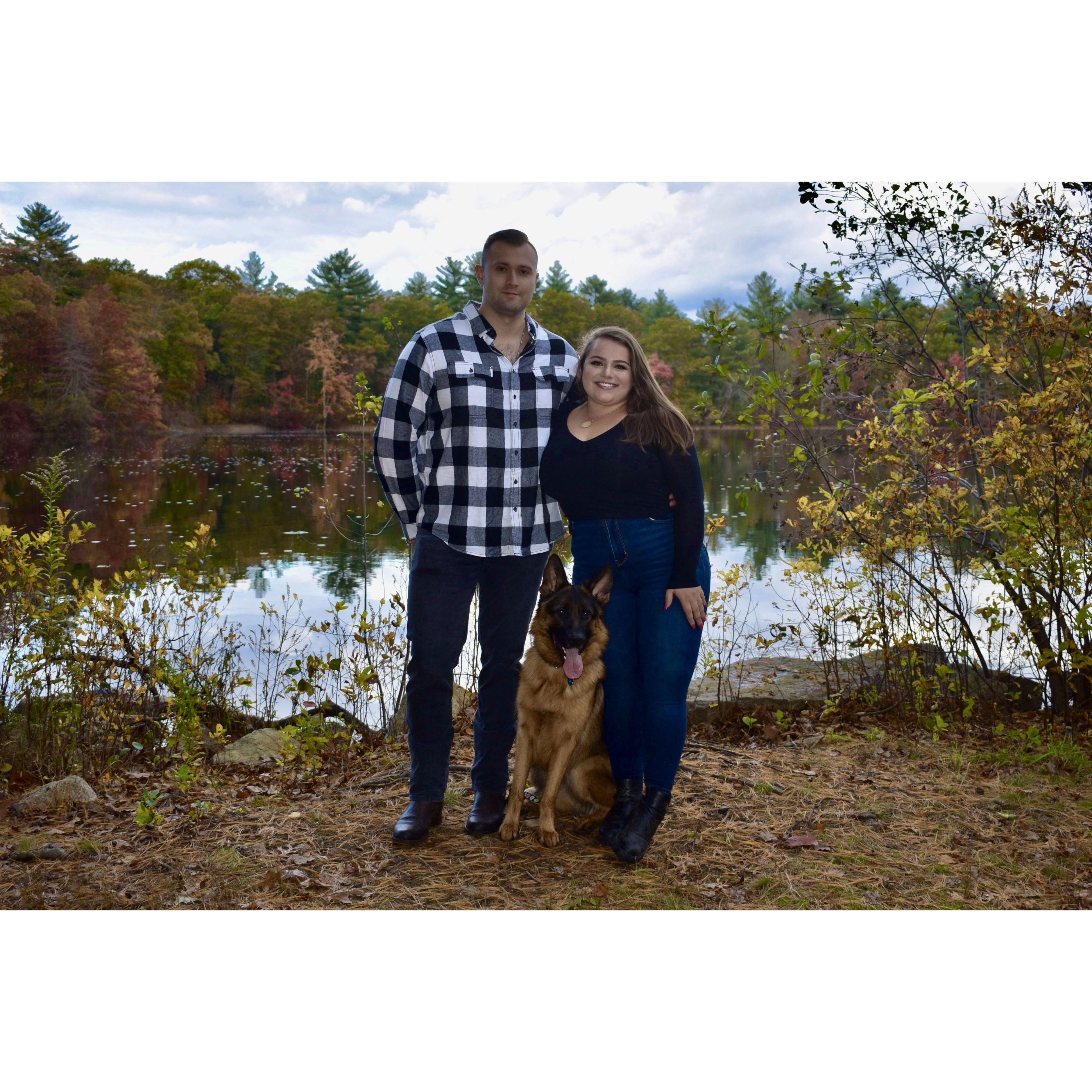 Family photos, Borderland State Park, MA ~ October 2021