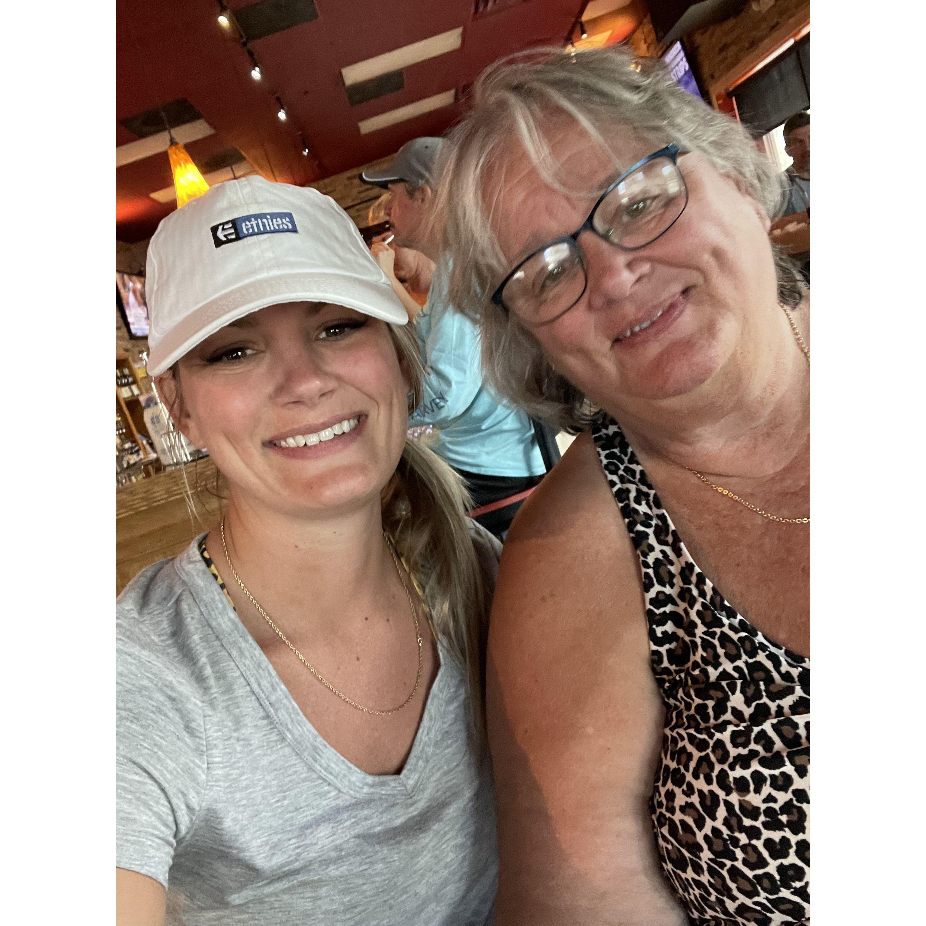Madison and Momma.