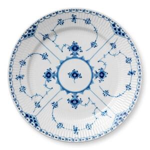 Royal Copenhagen Blue Fluted Half Lace Dinner Plate