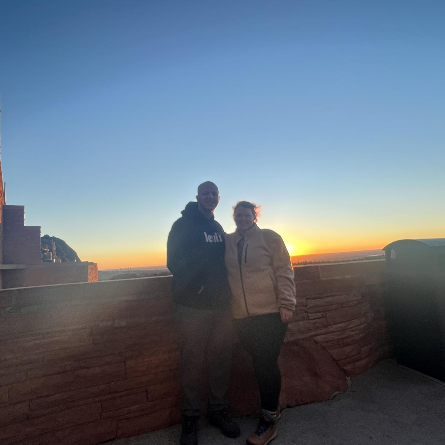 Sunrise at Red Rocks Amphitheater Colorado ‘22